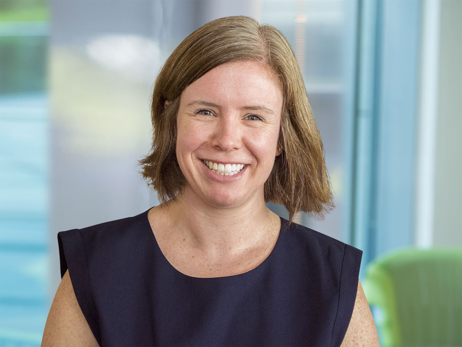 This is a profile image of Sarah Calkins Holloway